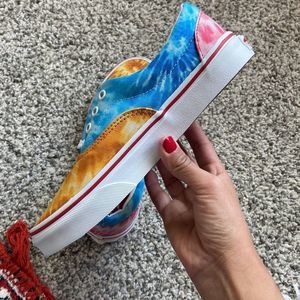 Tie dye Vans 5.5